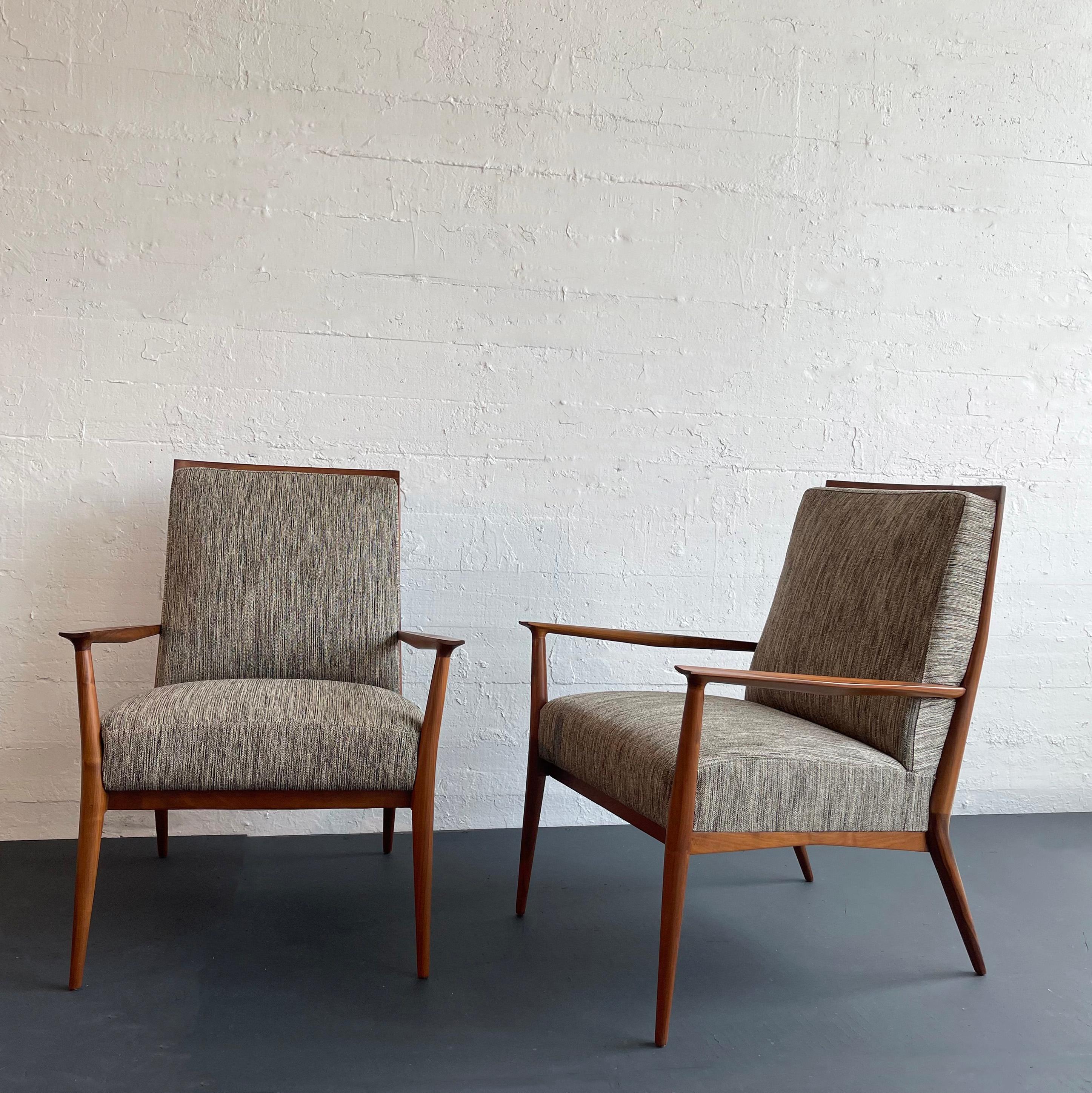 Paul McCobb pour Directional, fauteuils de salon à dossier haut modèle n° 409 en vente 1