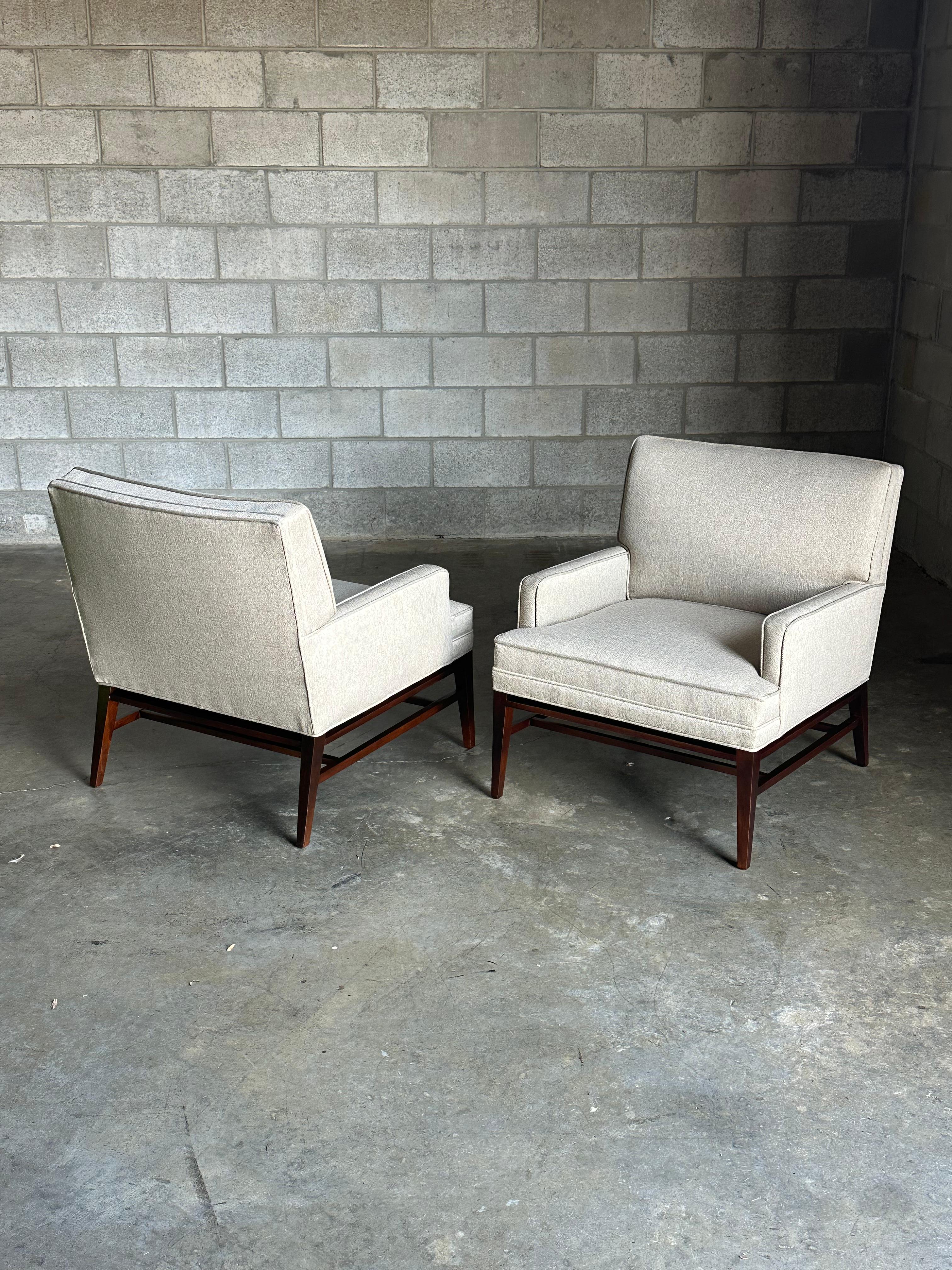 Américain Paul McCobb for Directional Lounge Chairs - Une paire en vente