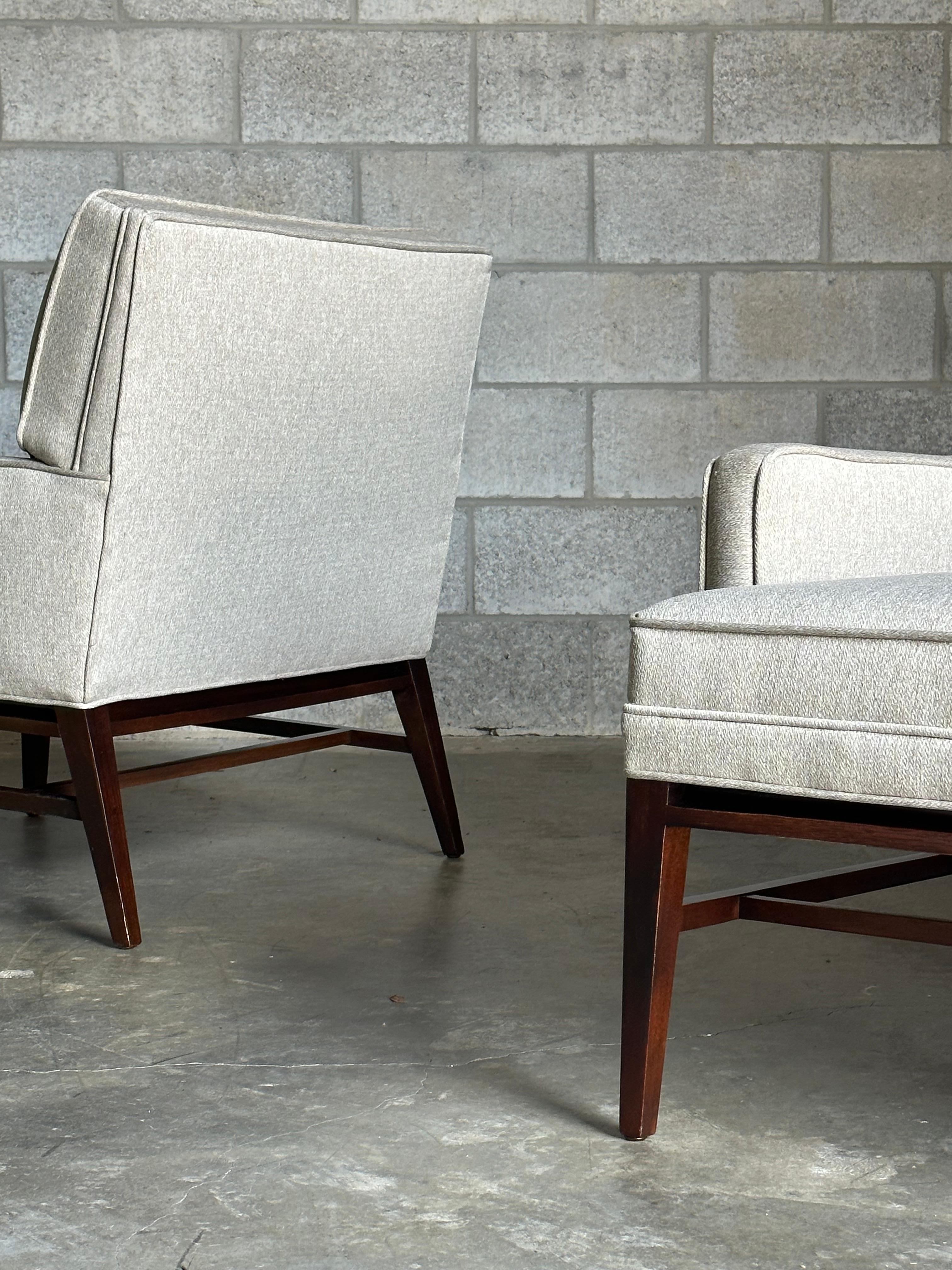 Paul McCobb for Directional Lounge Chairs - Une paire en vente 1