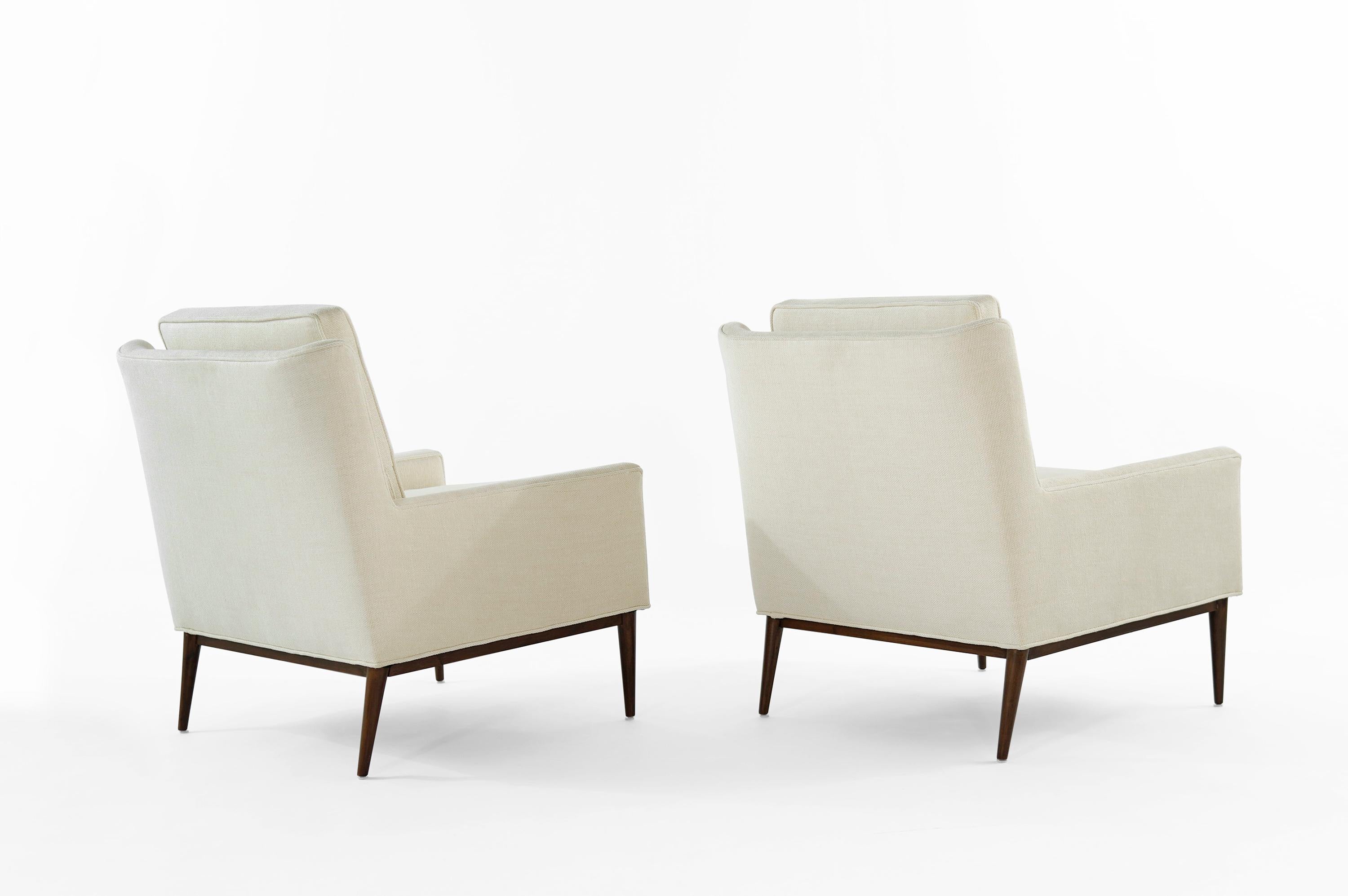Paul McCobb for Directional Lounge Chairs, circa 1950s In Excellent Condition In Westport, CT