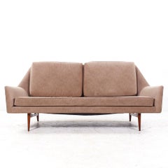 Paul McCobb for Directional Mid Century Angle Arm Sofa