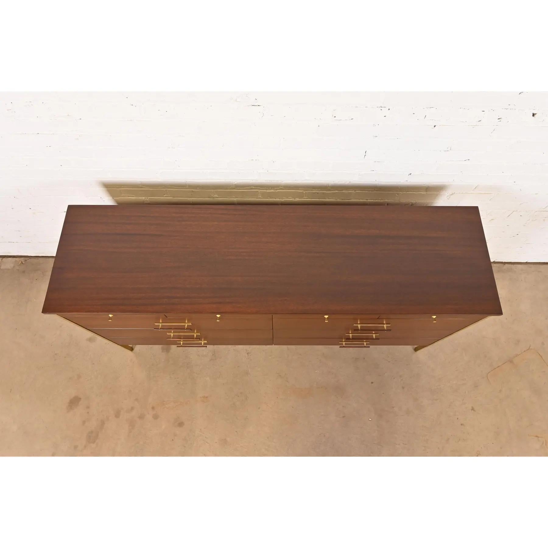 Paul McCobb für Directional Mid-Century Modern Zehn-Schubladen-Kommode, neu lackiert im Angebot 2