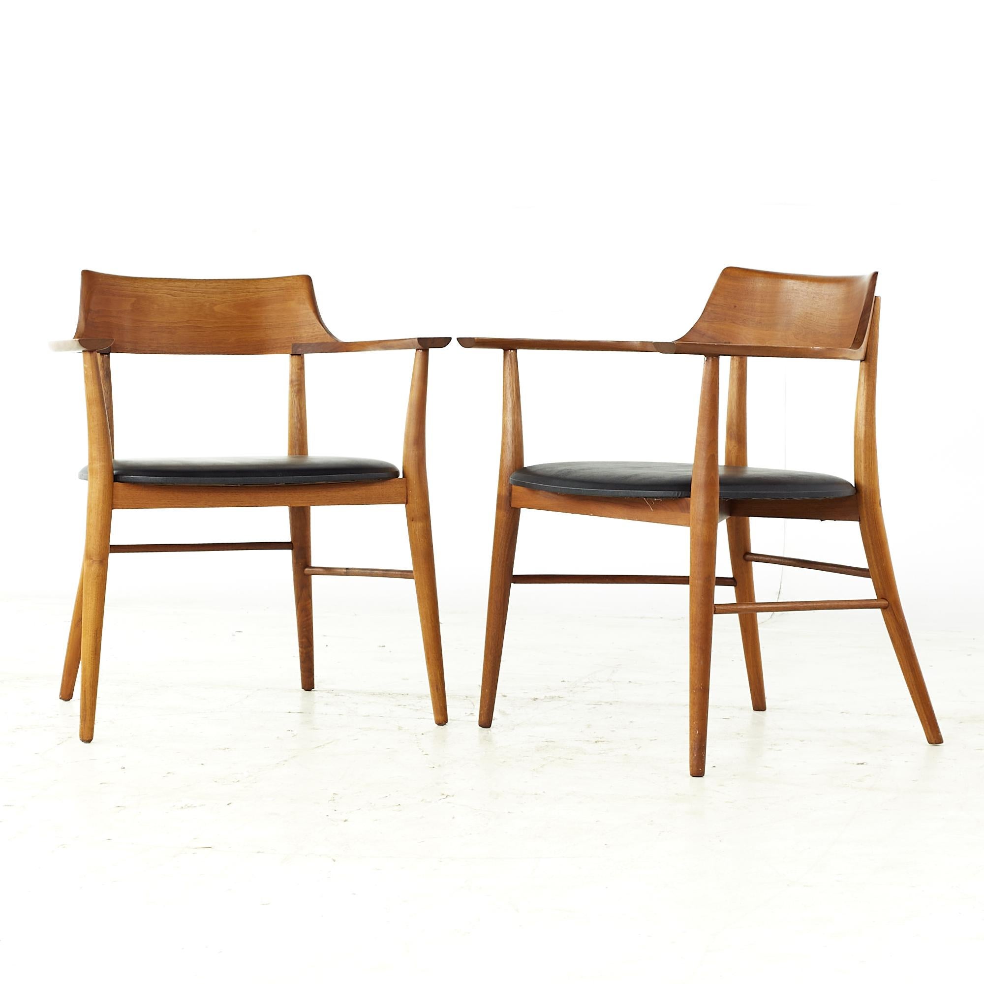 Mid-Century Modern Paul McCobb for Directional Midcentury Occasional Lounge Chairs, Pair For Sale