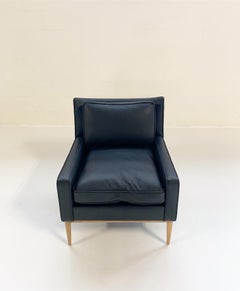 Paul McCobb for Directional Model 302 Lounge Chair in Loro Piana Bufalo Leather