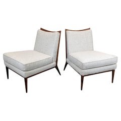 Paul McCobb für Directional Slipper Chairs aus Nussbaumholz