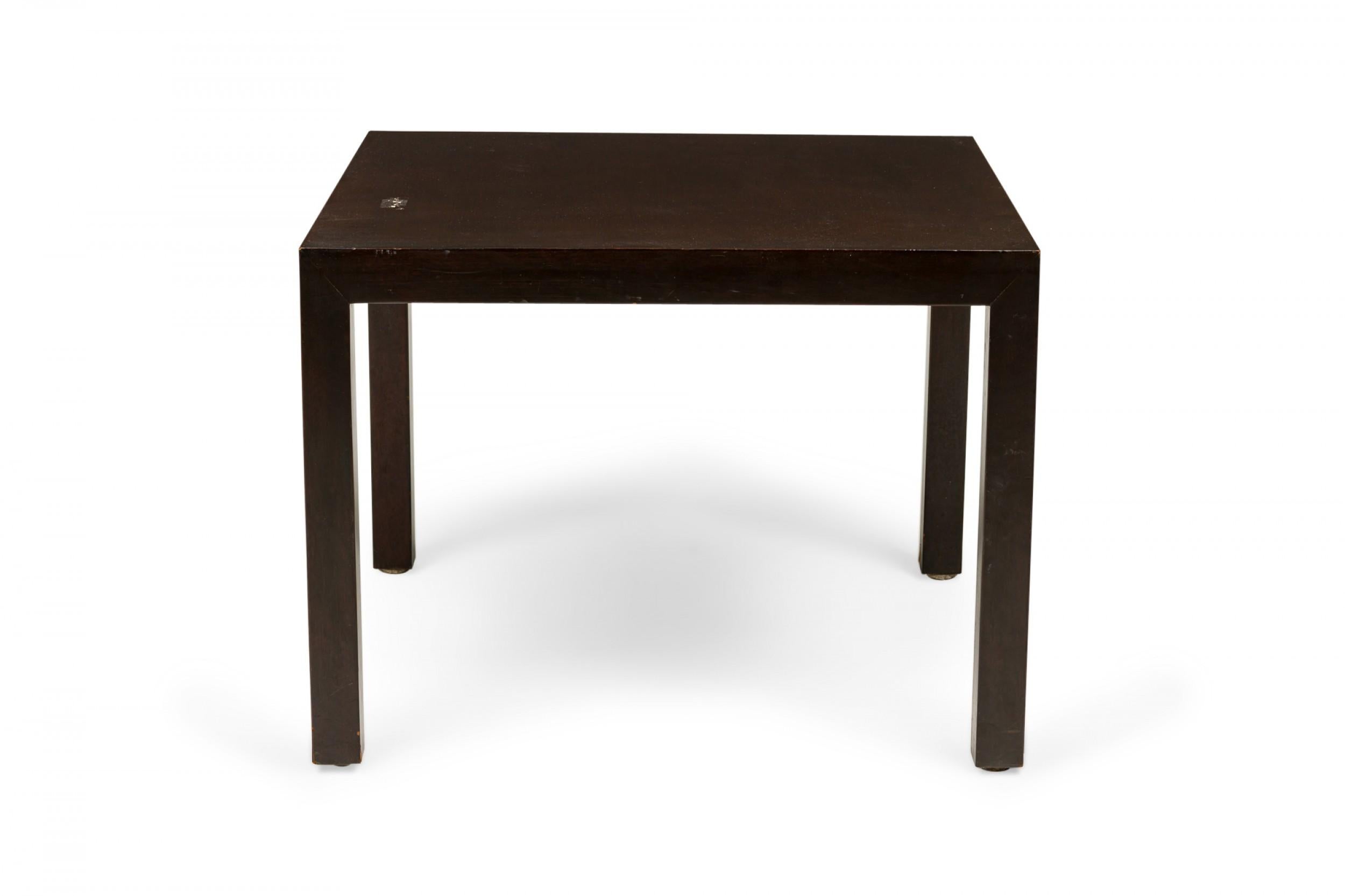 Mid-Century Modern Paul McCobb for Dunbar Parsons-Style Dark Finished Wooden End / Side Table For Sale