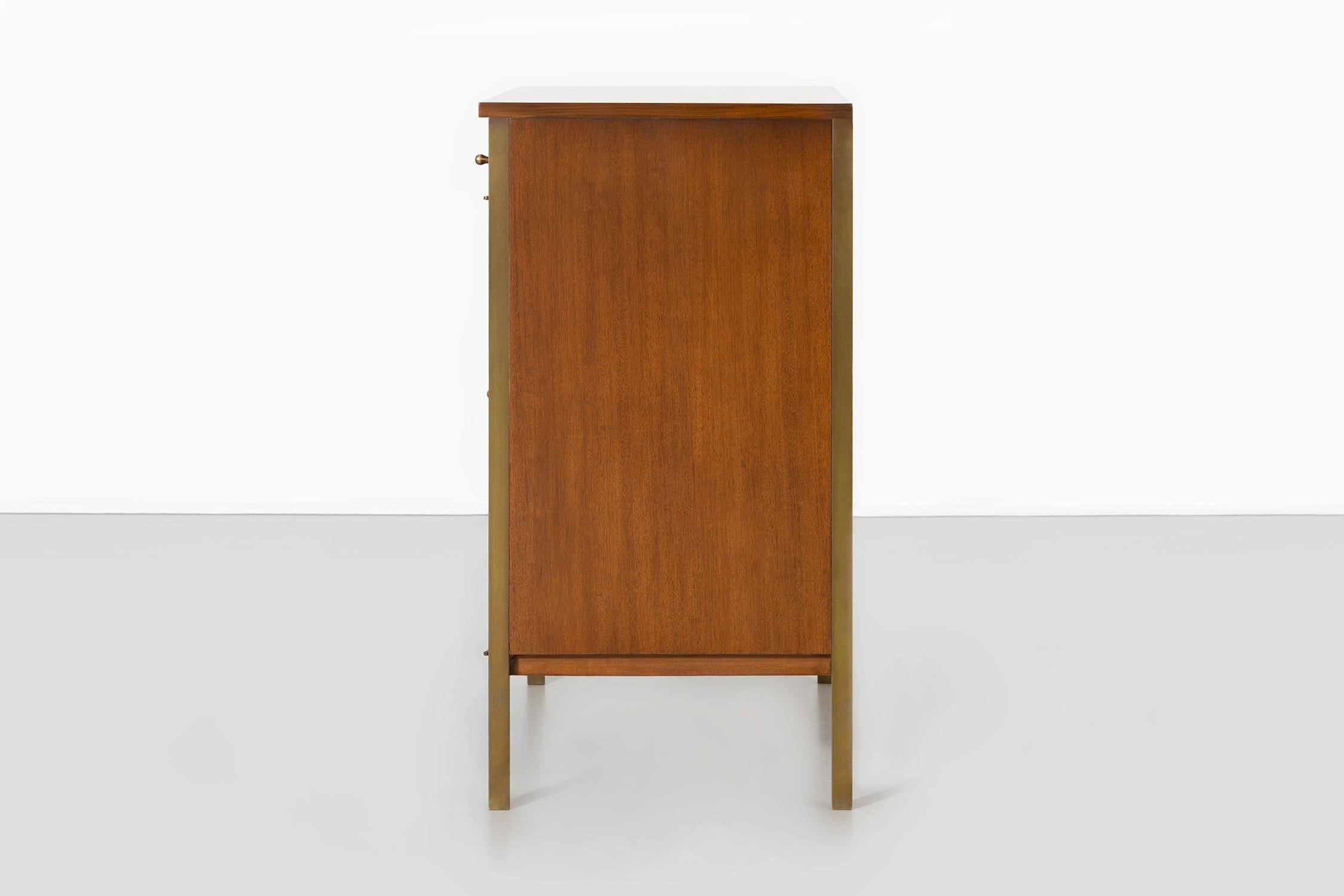 American Paul McCobb for H. Sacks and Sons Connoisseur Collection Walnut Cabinet