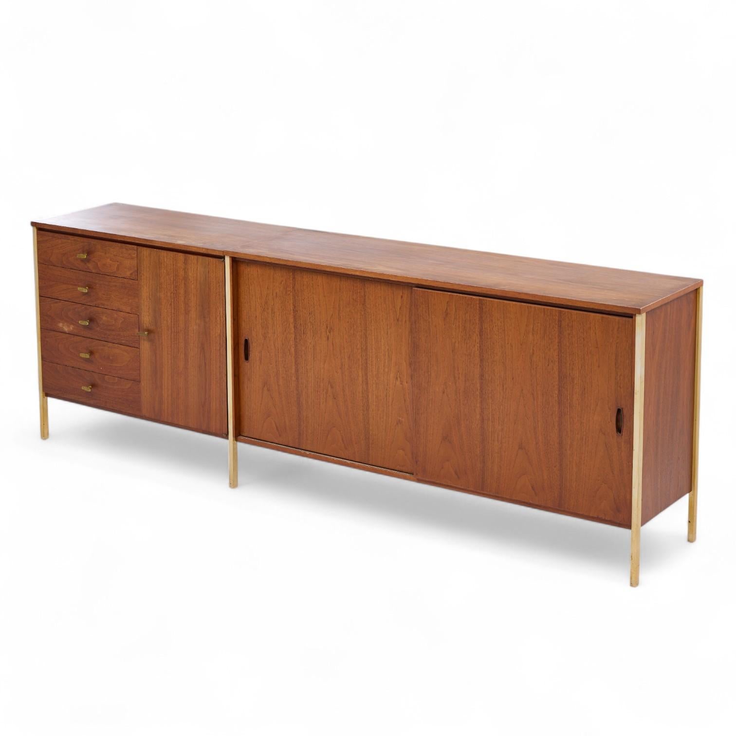Paul McCobb for H. Sacks & Sons Connoisseur Collection Walnut Credenza For Sale 6
