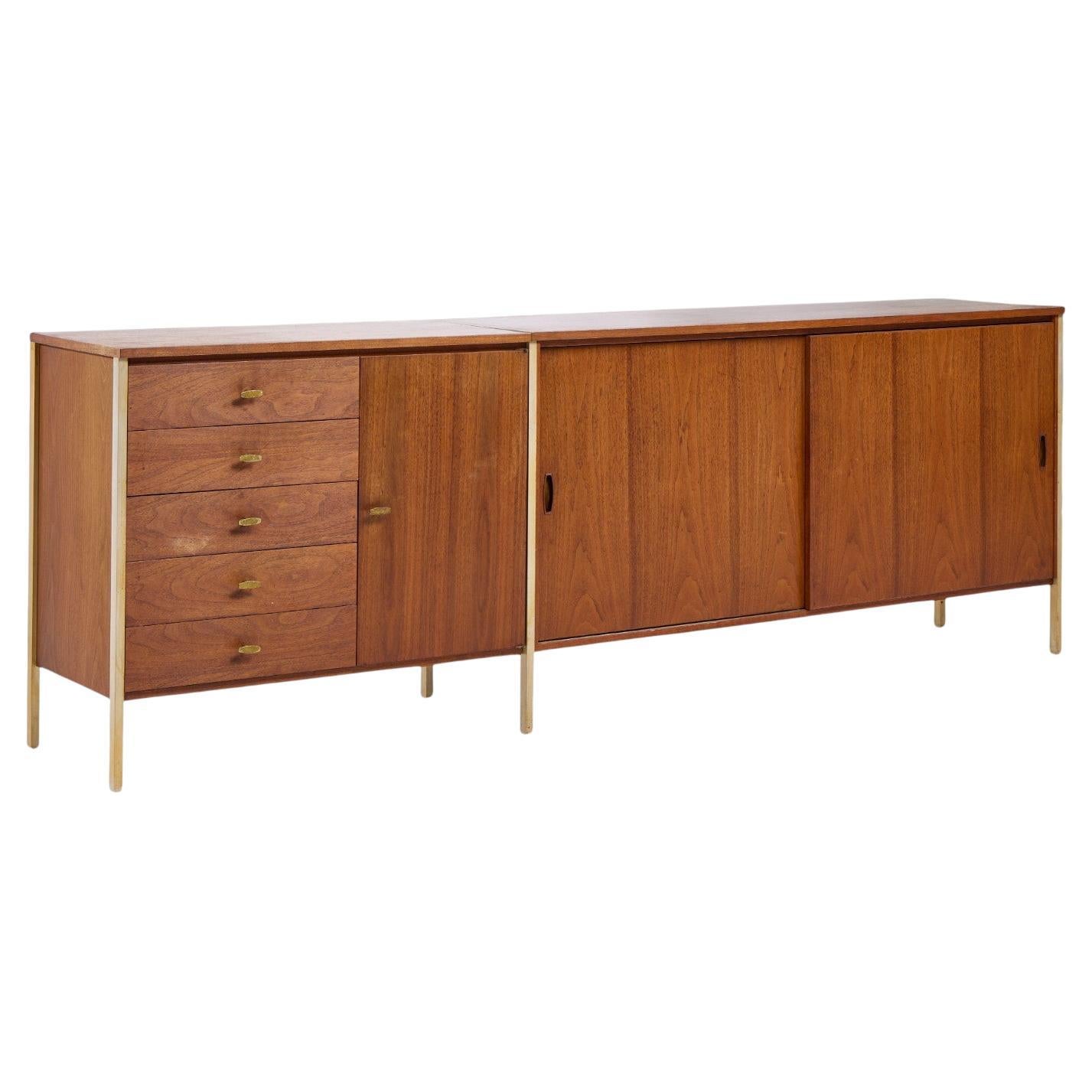 Paul McCobb for H. Sacks & Sons Connoisseur Collection Walnut Credenza For Sale