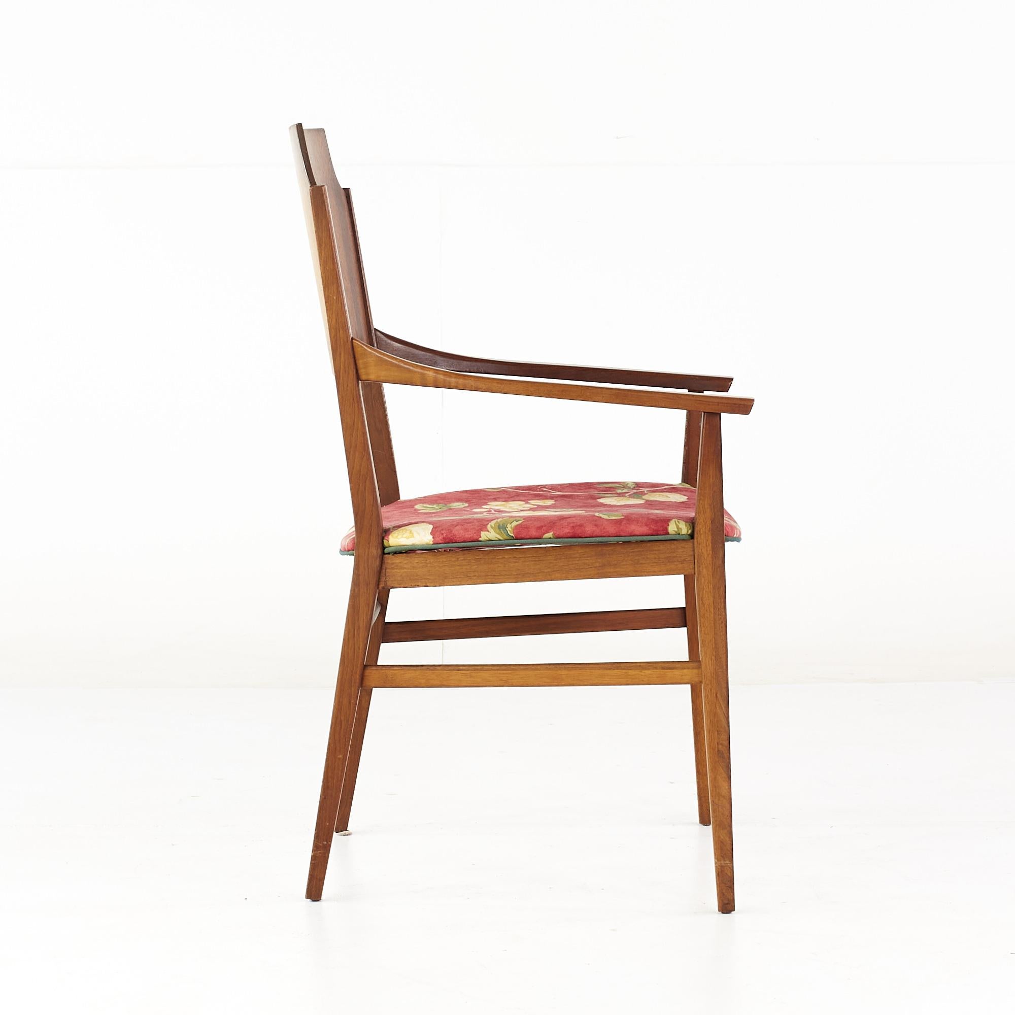 Upholstery Paul McCobb for Lane Delineator Mid Century Rosewood Dining Chair For Sale