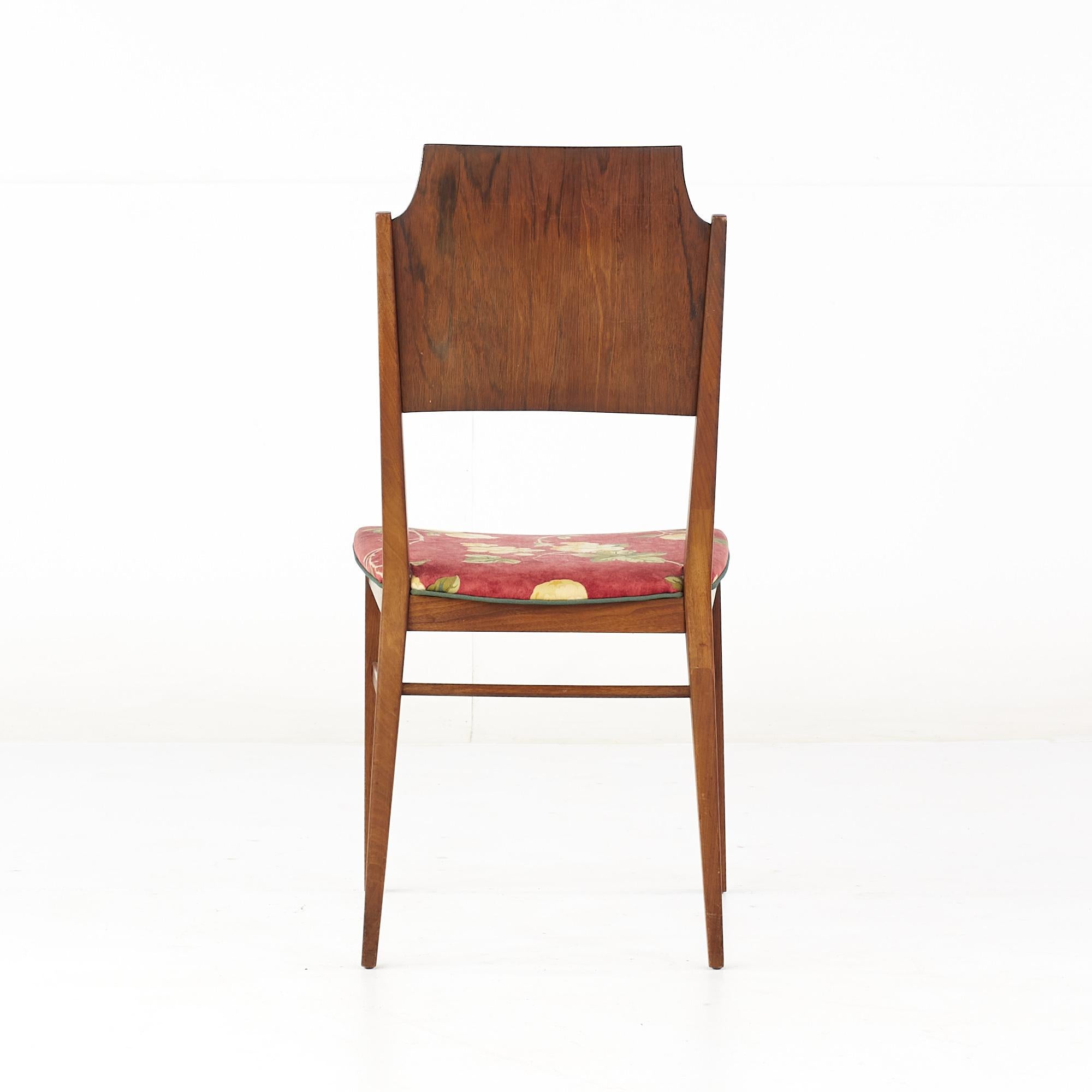 Paul McCobb for Lane Delineator Mid Century Rosewood Dining Chairs - Set of 8 For Sale 1