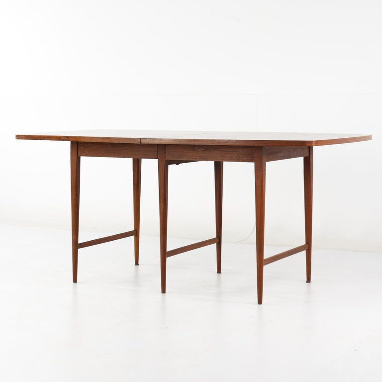 Mid-Century Modern Paul McCobb for Lane Delineator Mid Century Rosewood Dining Table with 3 Leaves For Sale