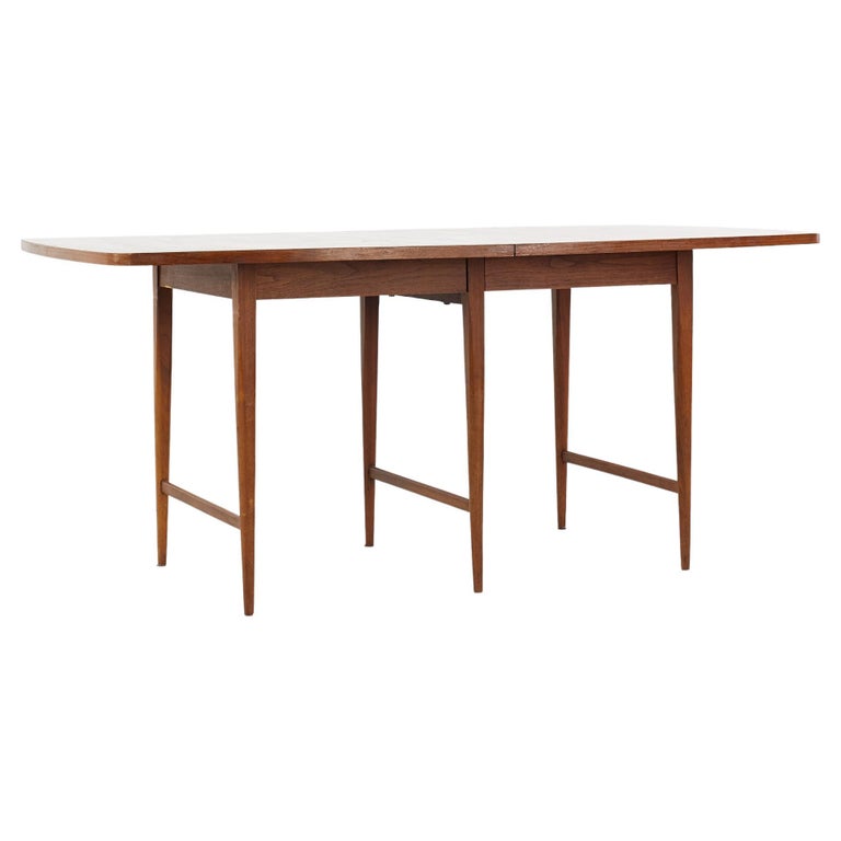 Paul McCobb for Lane Delineator Mid Century Rosewood Dining Table with 3 Leaves For Sale
