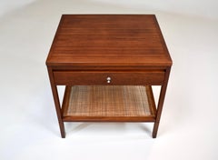 Paul McCobb for Lane Delineator Walnut Caned Side / End Table