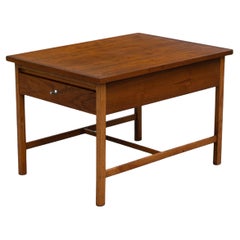 Paul McCobb for Lane 'Delineator' Walnut & Chrome Side or End Table