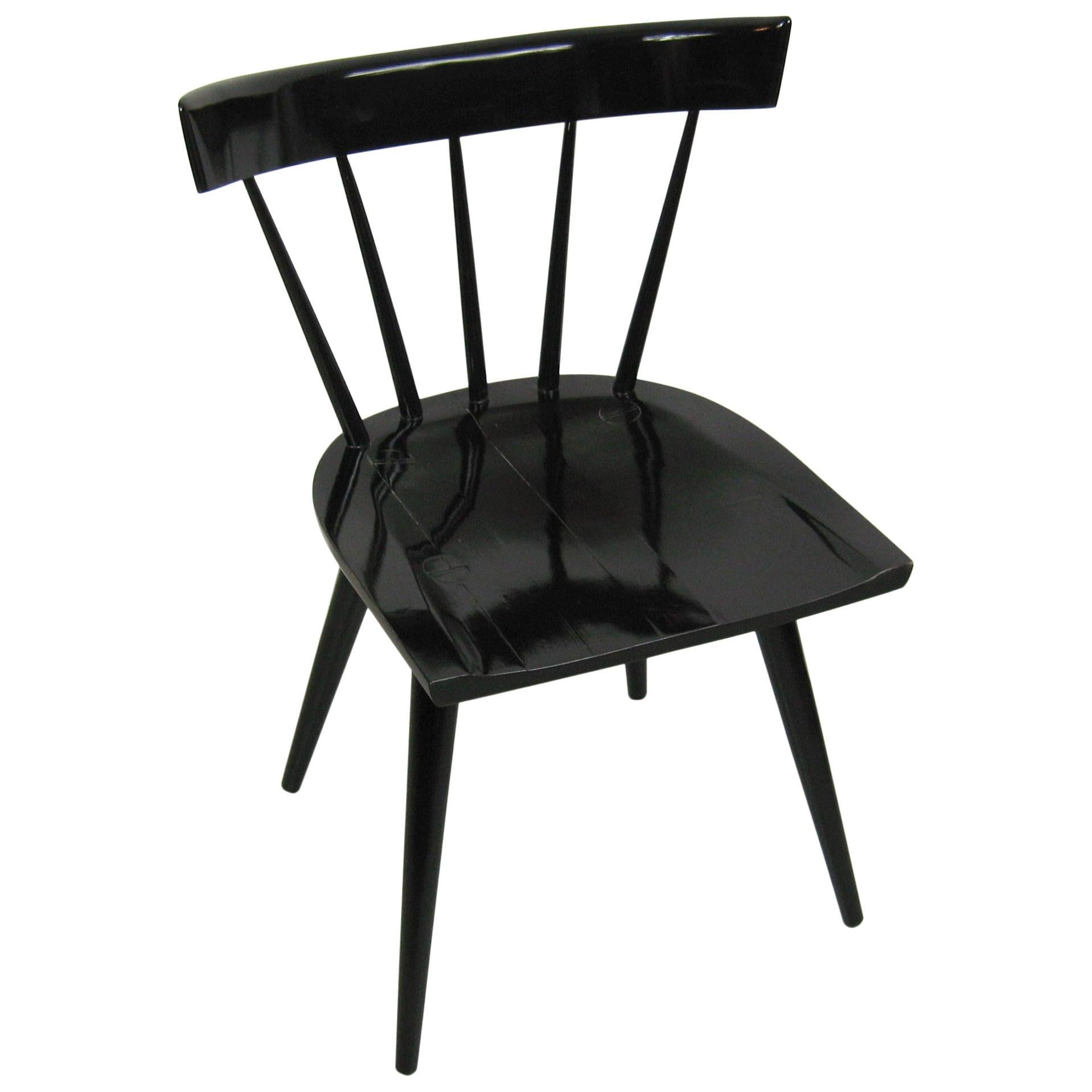 Paul McCobb for Planner Group Black Side Chair Dining Room Set of 4