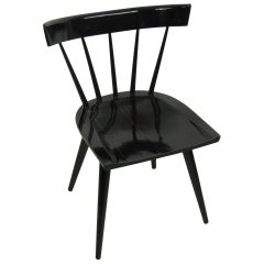 Paul McCobb for Planner Group Black Side Chair Dining Room Set of 4 
