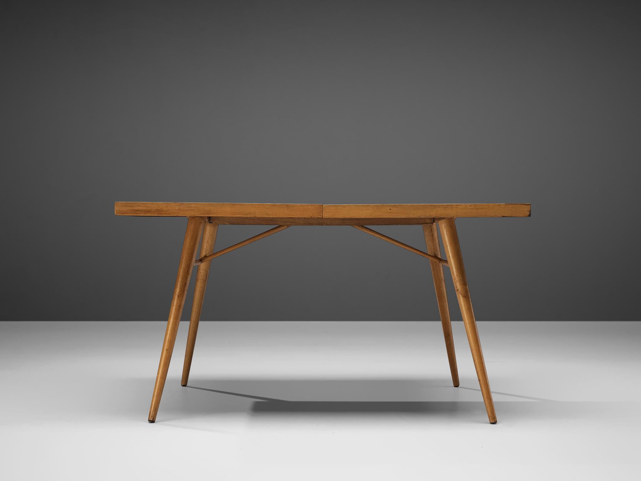 Mid-Century Modern Paul McCobb for Planner Group Dining Table in Maple For Sale