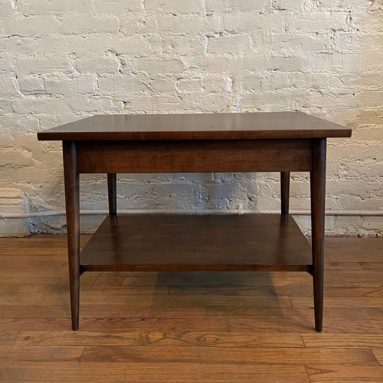 Paul McCobb For Planner Group Ebonized Side Table at 1stDibs