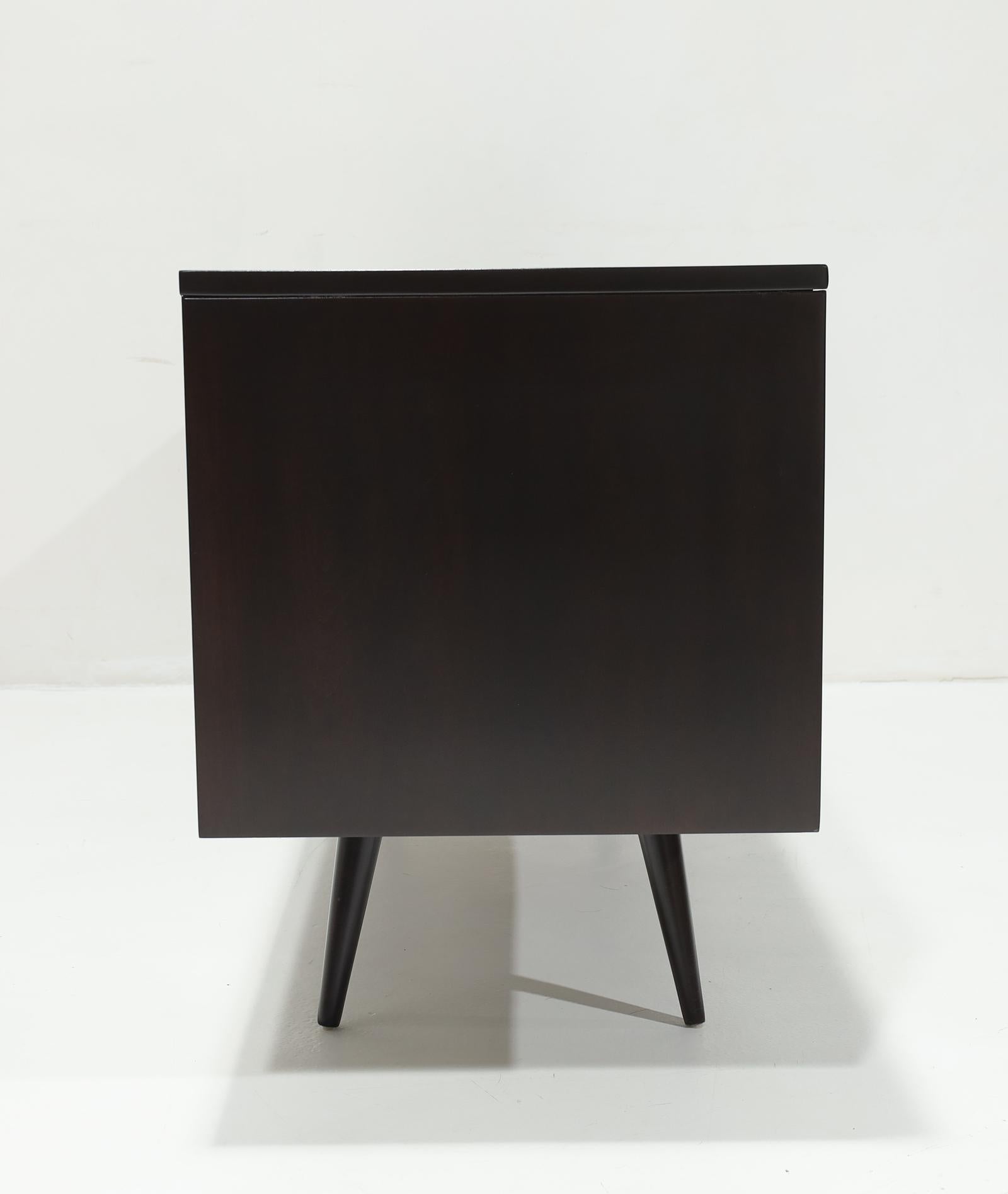 Paul McCobb for Planner Group Espresso-Stained Credenza For Sale 4