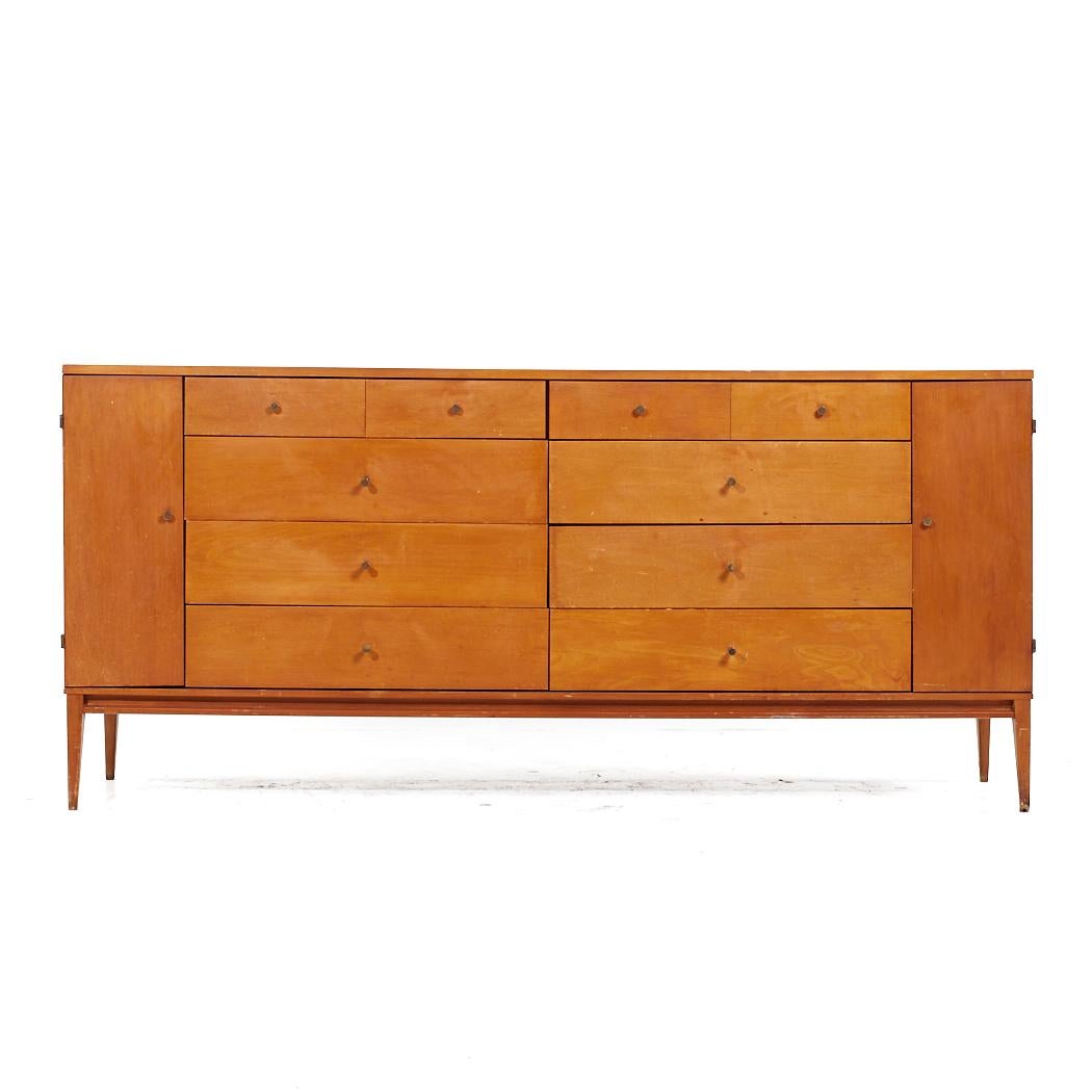 Paul McCobb for Planner Group Mid Century 20 Drawer Dresser

This lowboy measures: 72 wide x 18.5 deep x 33.25 inches high

All pieces of furniture can be had in what we call restored vintage condition. That means the piece is restored upon purchase