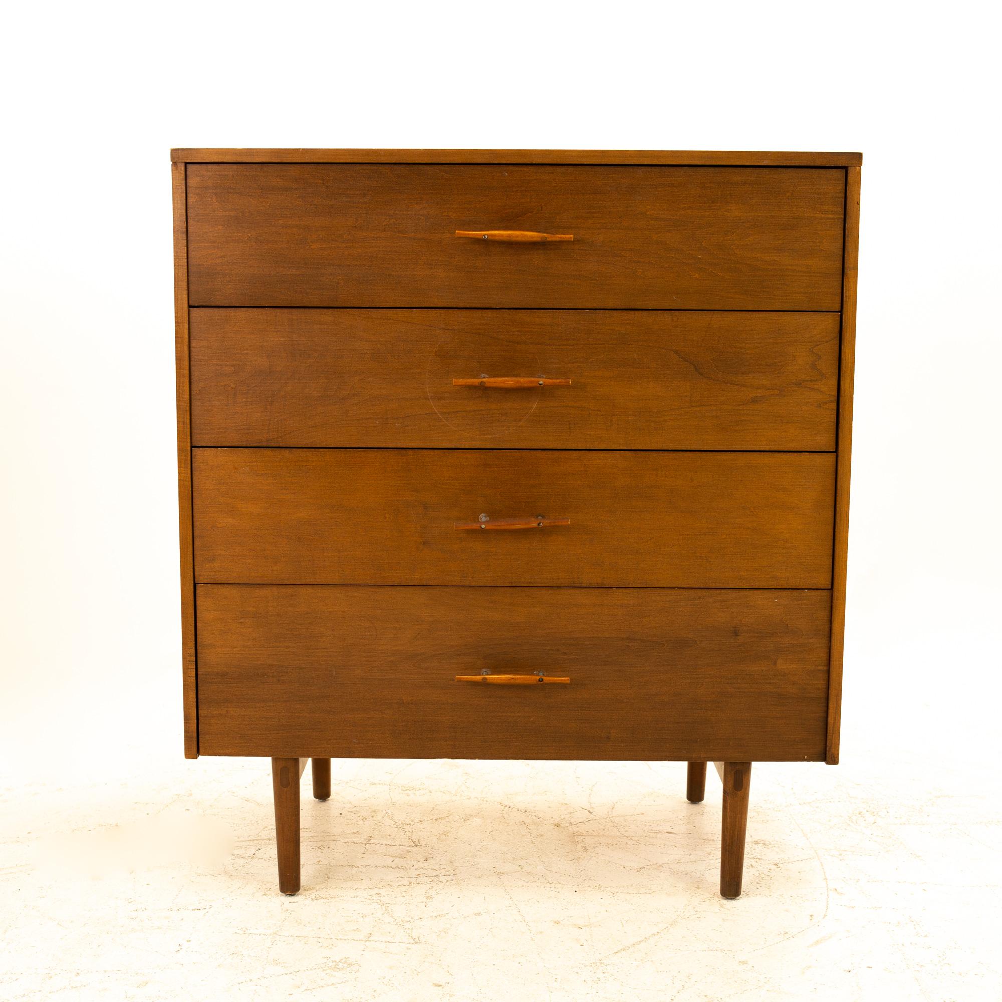 Paul McCobb for Planner Group Mid Century 4 Drawer Dresser

Dresser measures: 36 wide x 18 deep x 41.25 high

All pieces of furniture can be had in what we call Restored Vintage Condition. That means the piece is restored upon purchase so it’s free