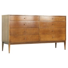Paul McCobb for Planner Group Mid Century 8 Drawer Lowboy Chest Of Drawers