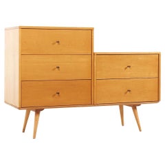 Paul McCobb for Planner Group Mid Century Bench and Chest of Drawers