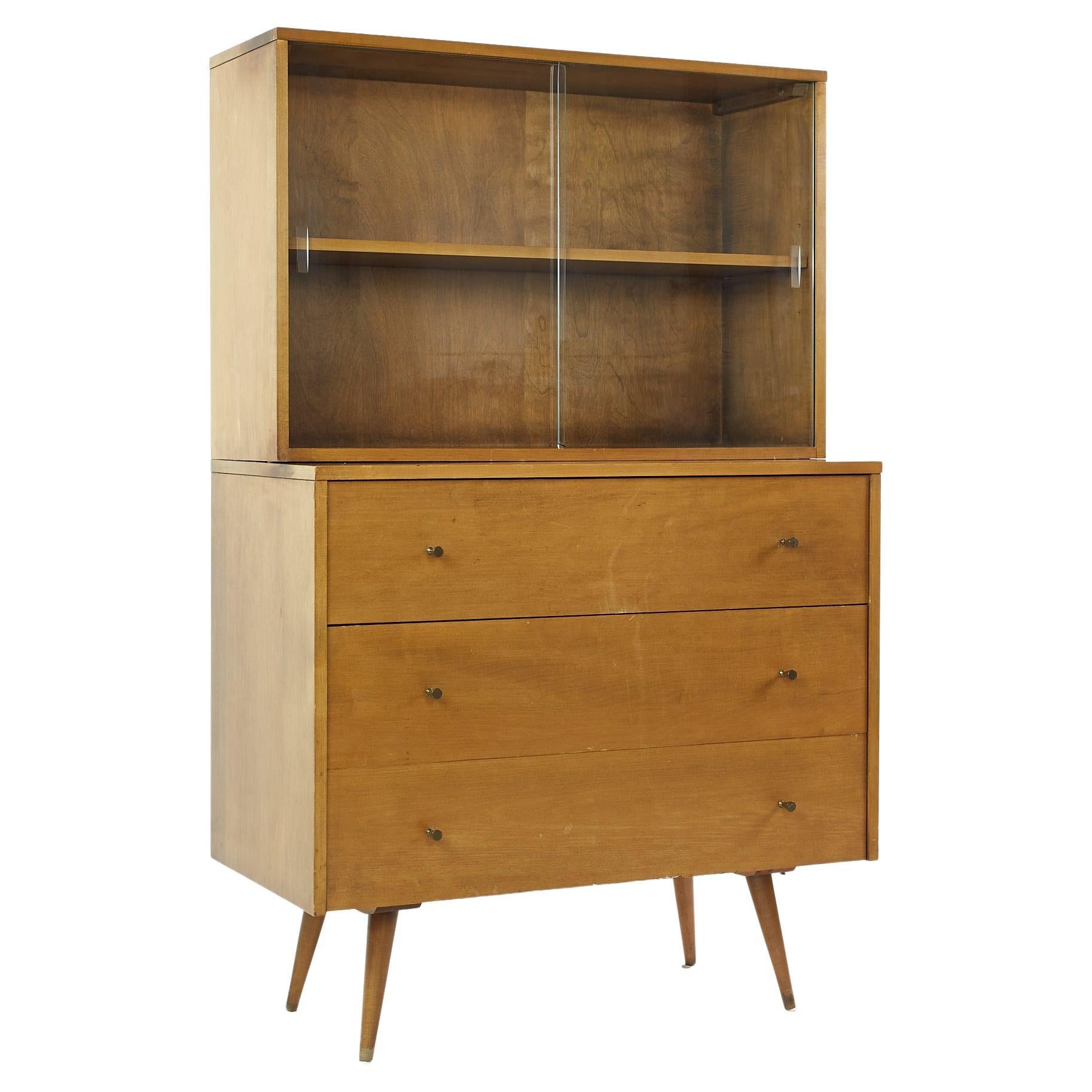 SOLD 08/21/23 Paul McCobb for Planner Group Mid Century Cabinet and Hutch