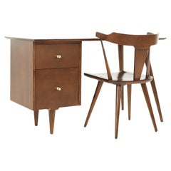 Paul McCobb for Planner Group Mid Century Desk and Chair