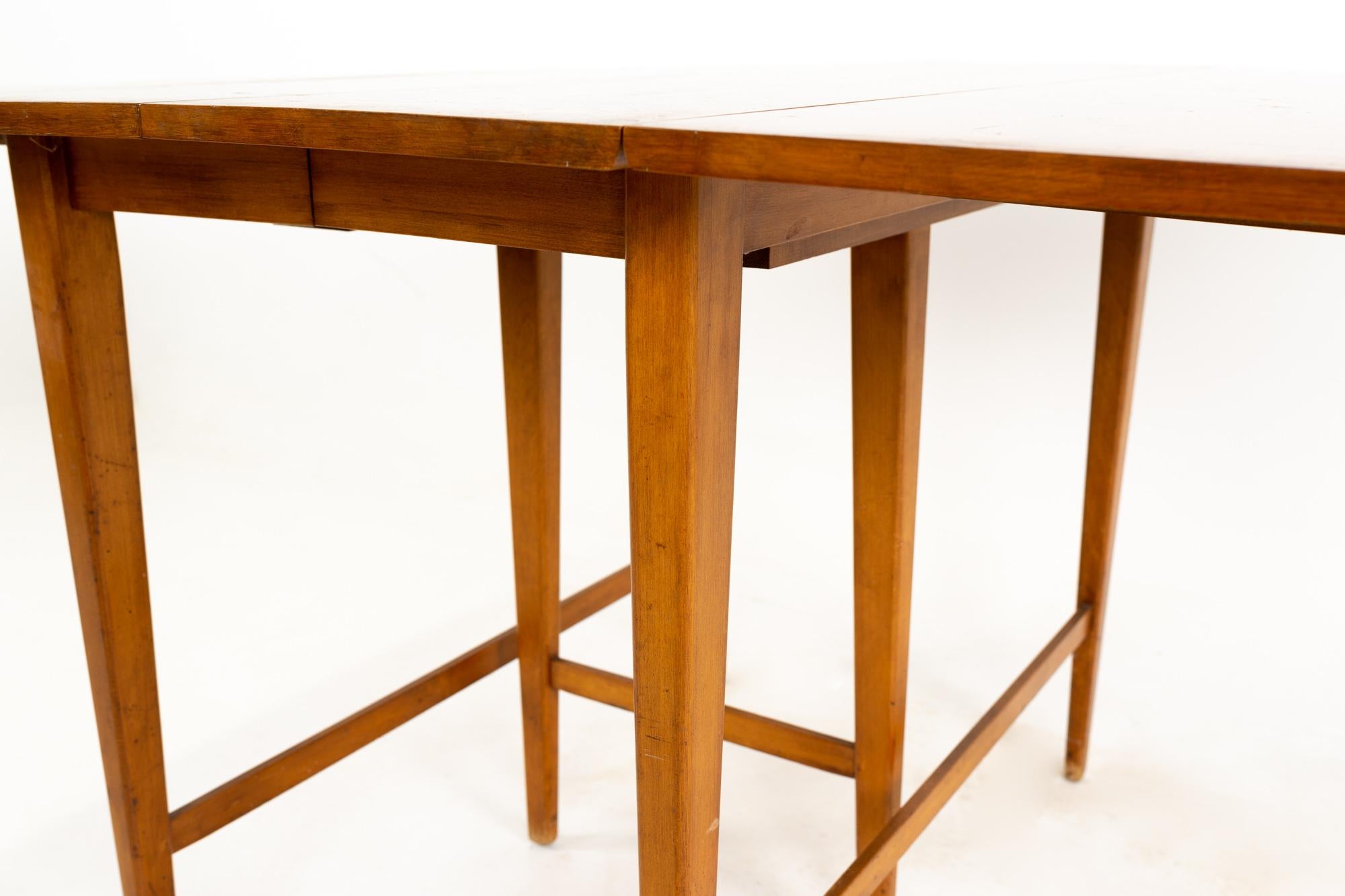 Paul McCobb for Planner Group Mid Century Drop Leaf Dining Table For Sale 2
