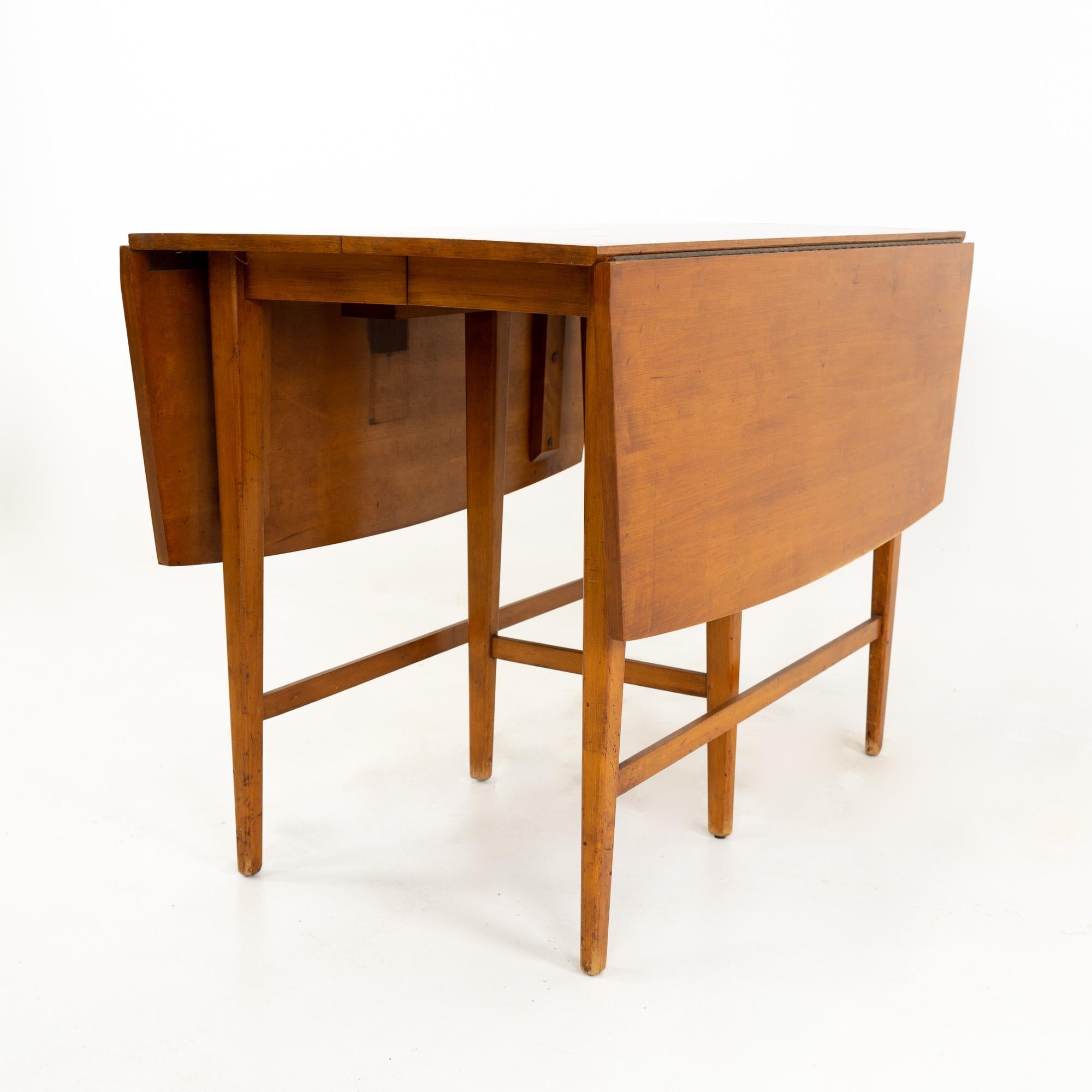 Mid-Century Modern Paul McCobb for Planner Group Mid Century Drop Leaf Dining Table For Sale