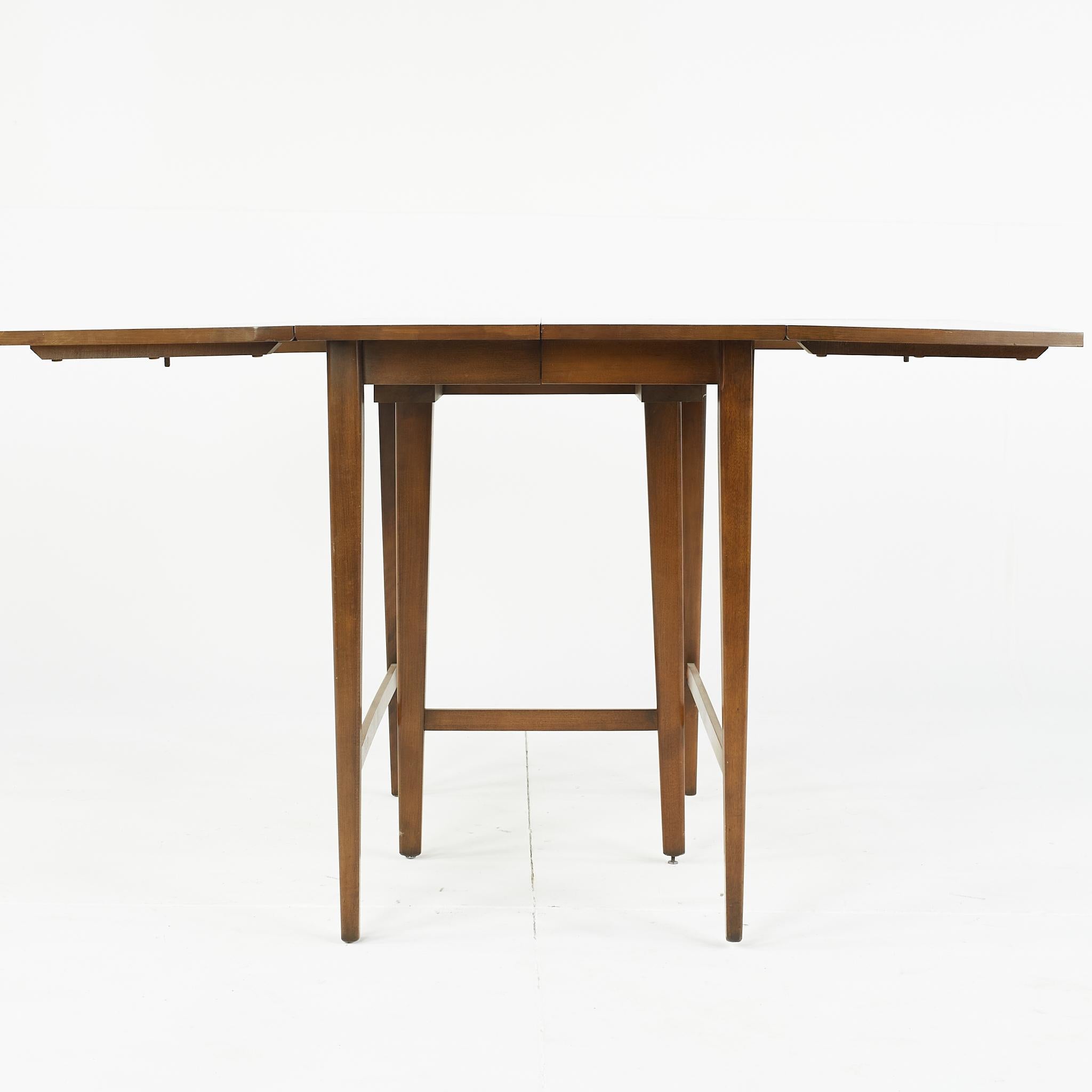 American Paul McCobb for Planner Group Mid Century Drop Leaf Dining Table For Sale