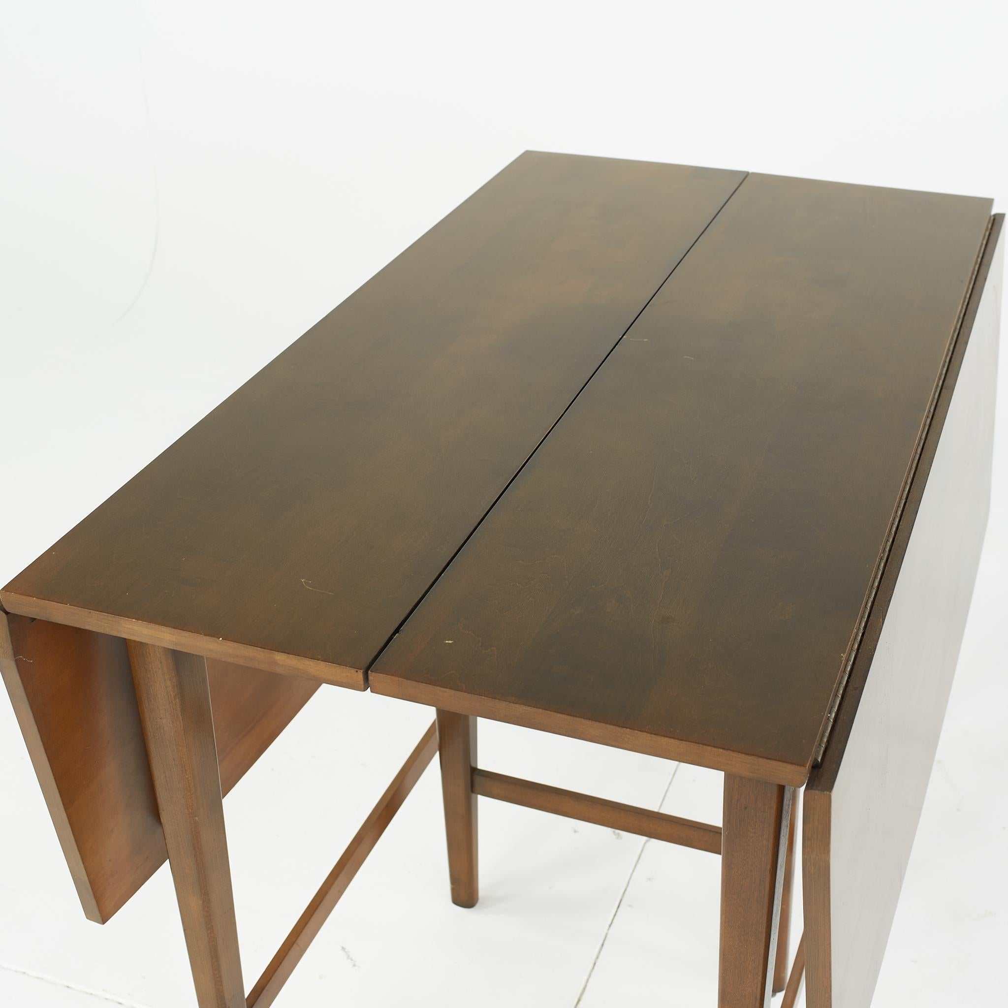 Wood Paul McCobb for Planner Group Mid Century Drop Leaf Dining Table For Sale