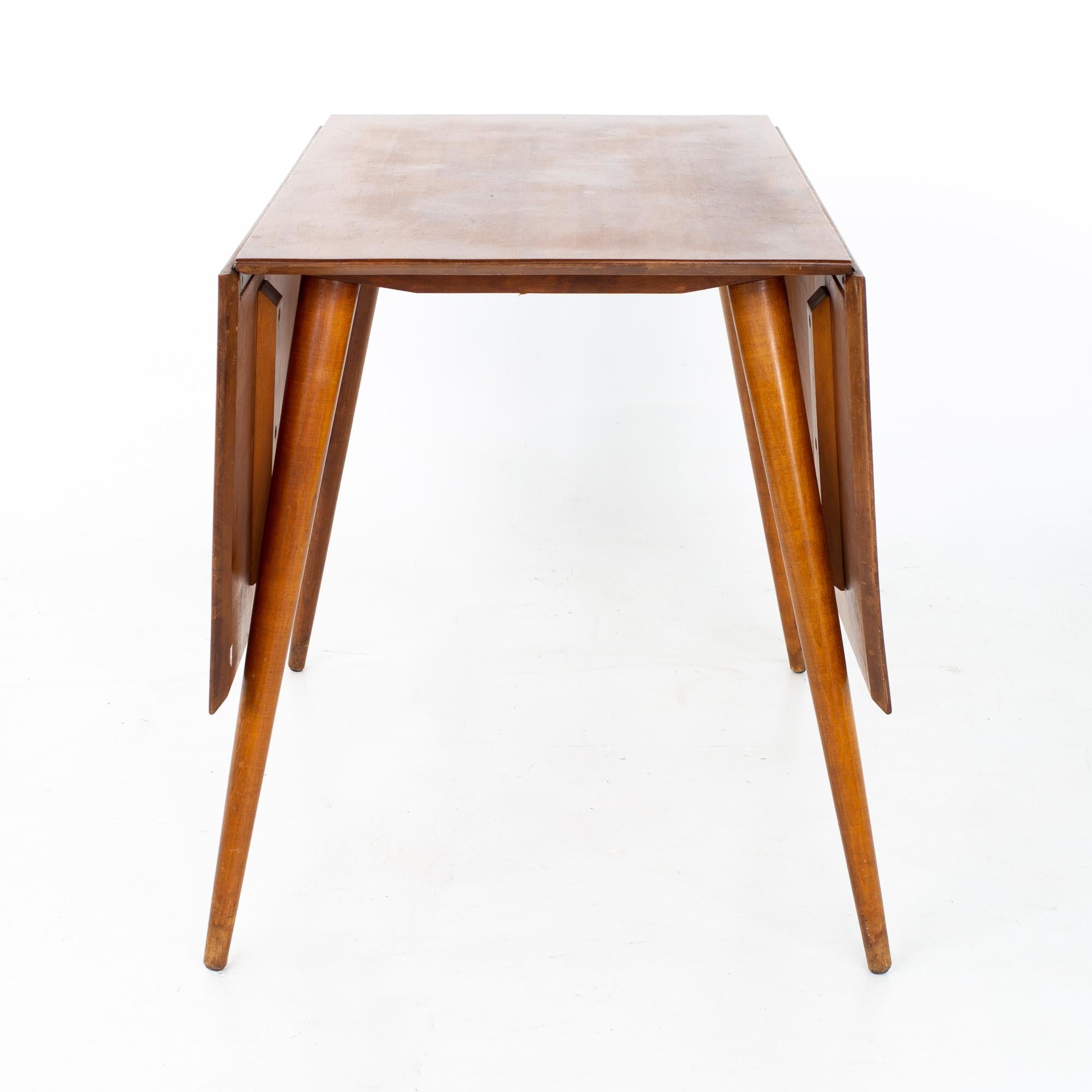Paul McCobb for Planner Group Mid Century Drop Leaf Dining Table 1