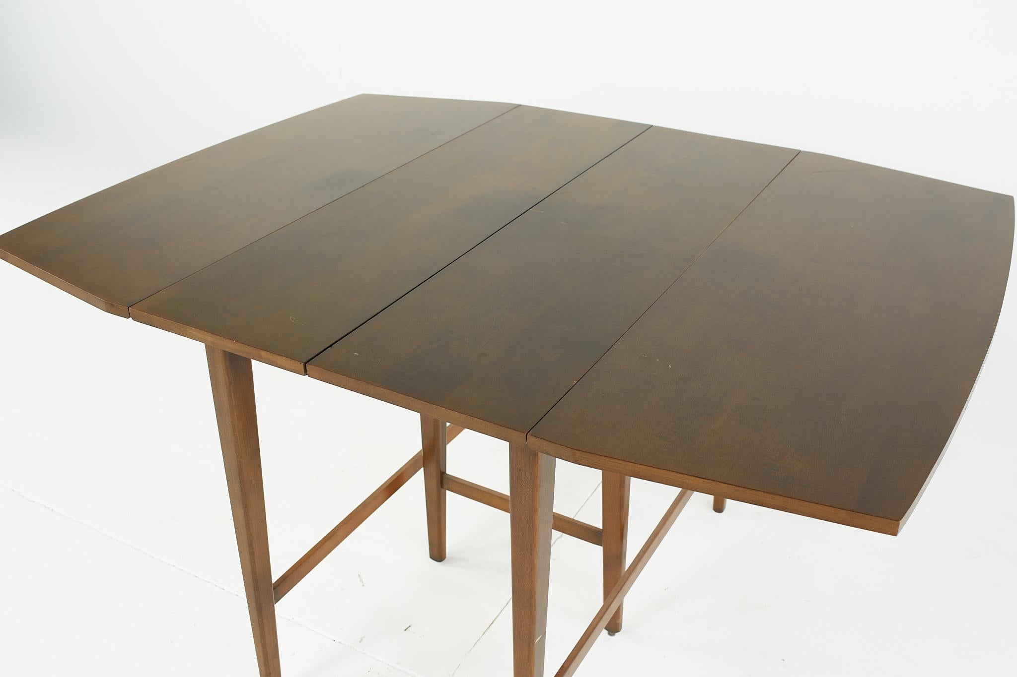 Paul McCobb for Planner Group Mid Century Drop Leaf Dining Table For Sale 1