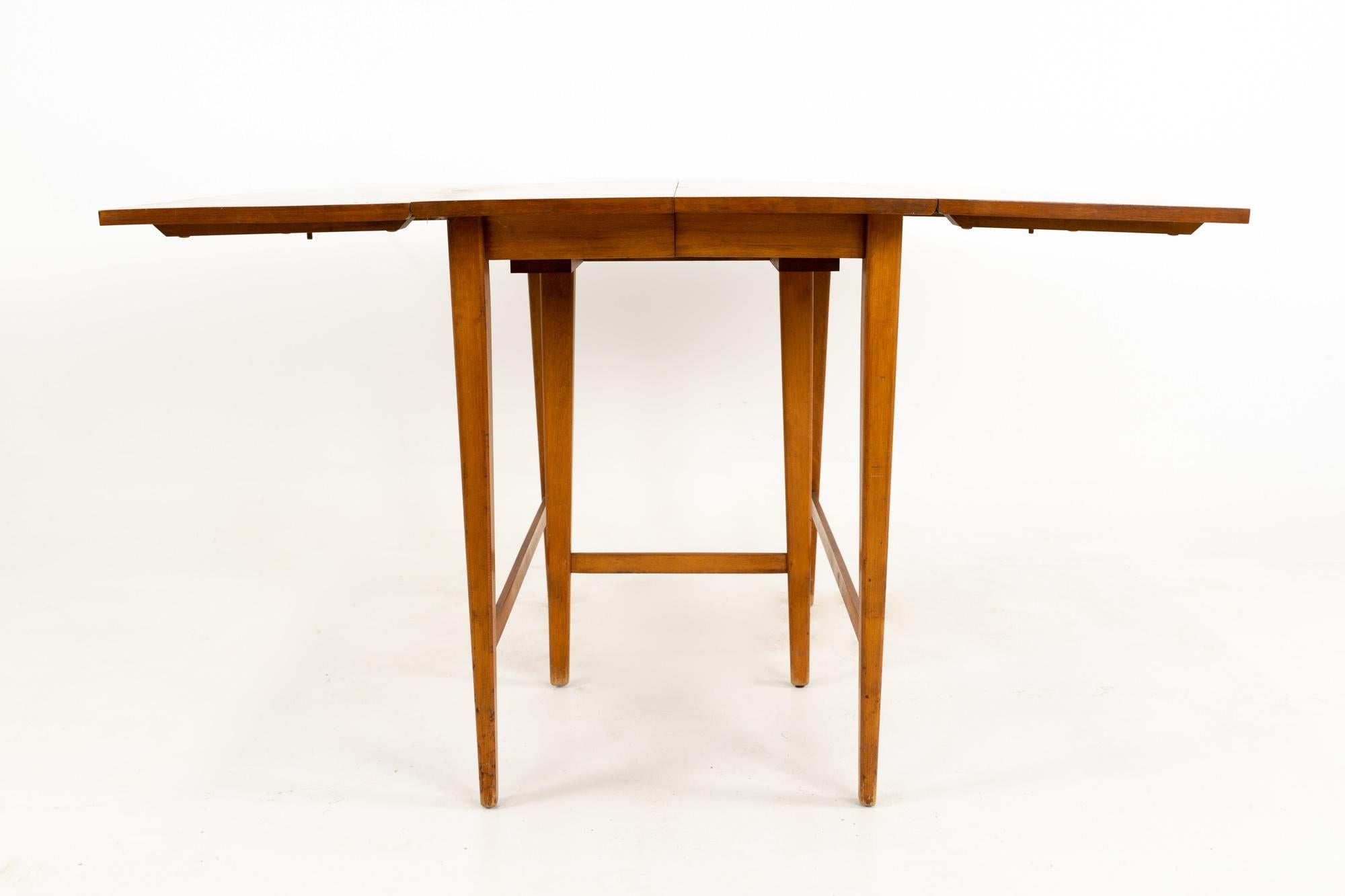 Paul McCobb for Planner Group Mid Century Drop Leaf Dining Table For Sale 1