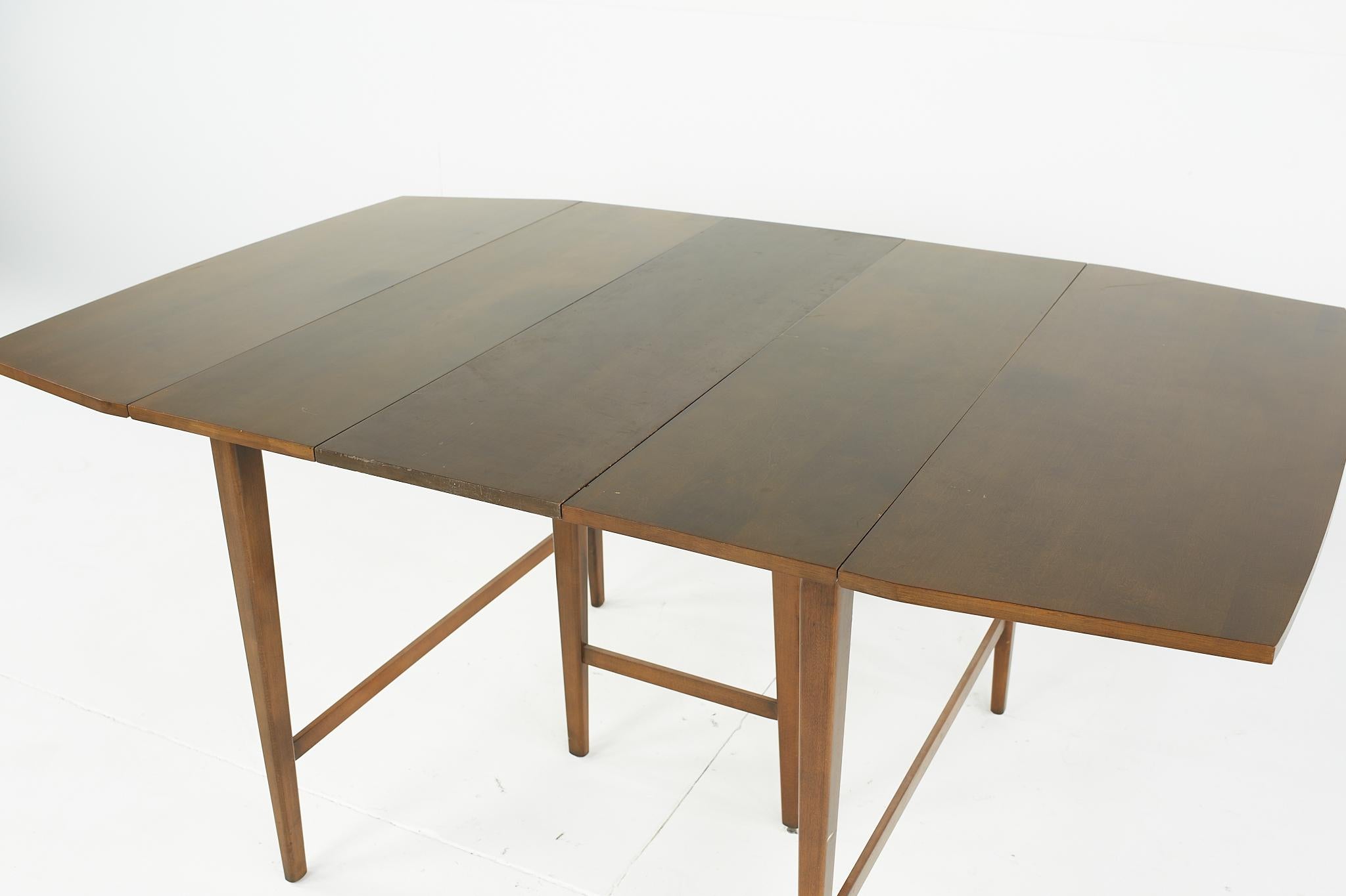 Paul McCobb for Planner Group Mid Century Drop Leaf Dining Table For Sale 2