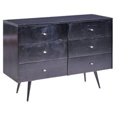 Paul McCobb for Planner Group Mid Century Ebonized 6 Drawer Dresser