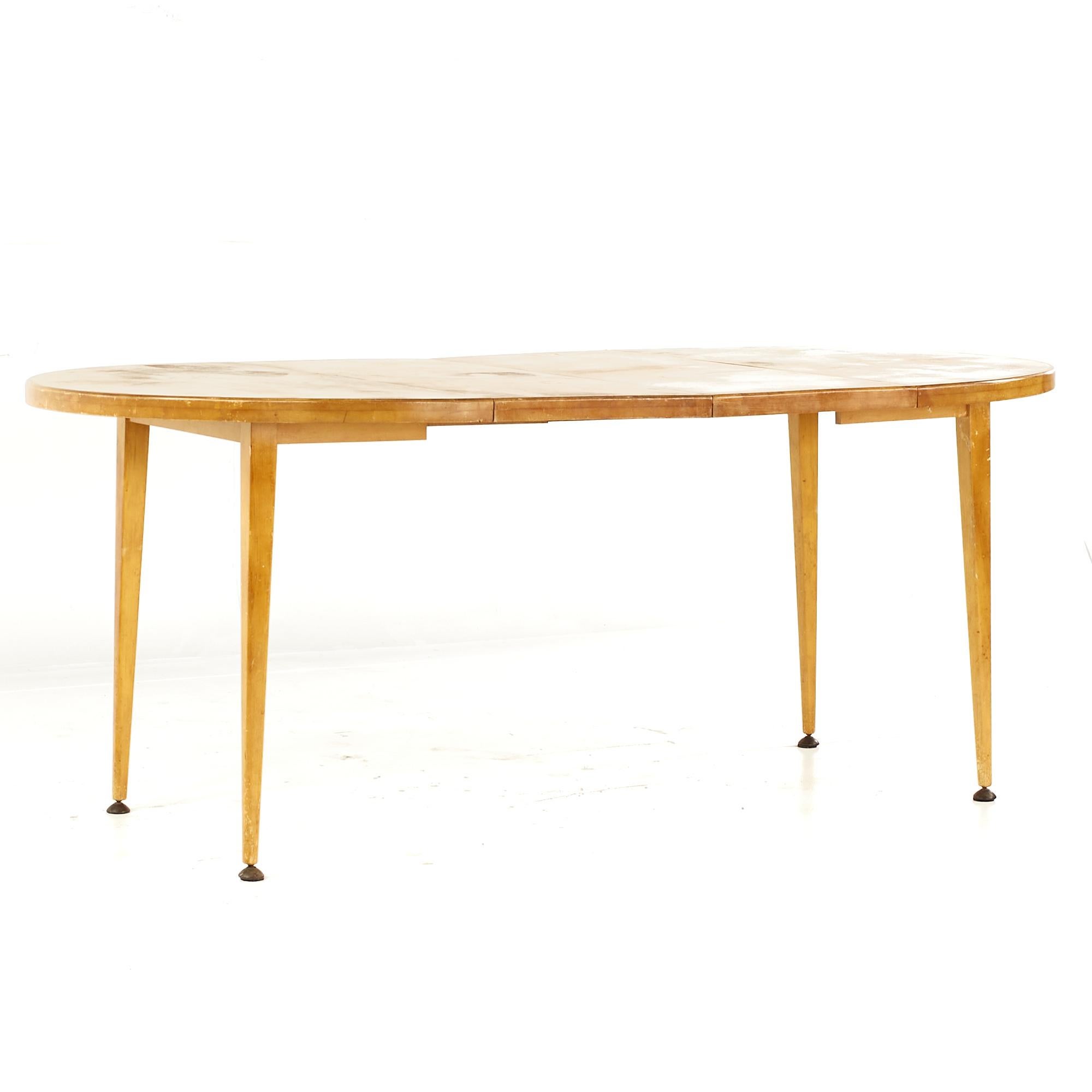 Paul McCobb for Planner Group Mid Century Expanding Dining Table with 2 Leaves For Sale 3