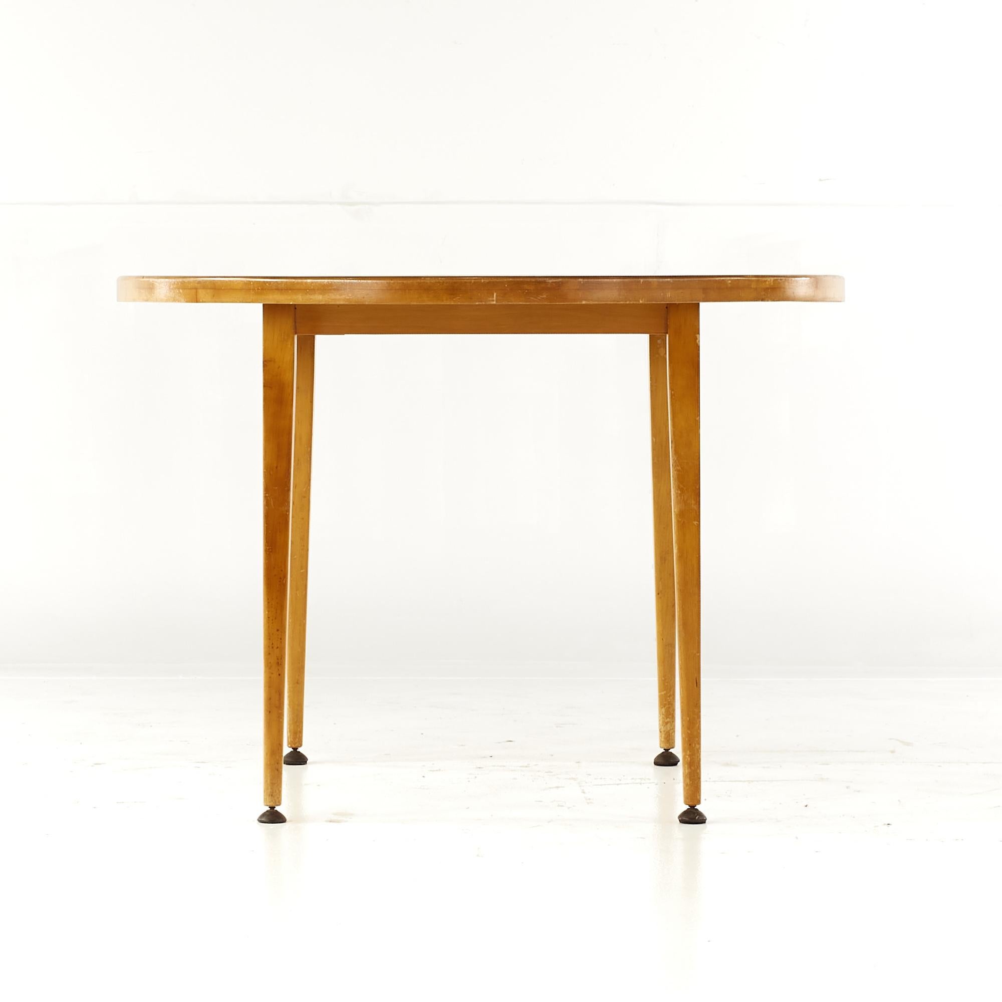 American Paul McCobb for Planner Group Mid Century Expanding Dining Table with 2 Leaves For Sale