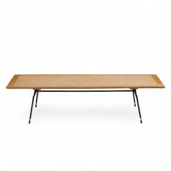 Paul McCobb for Planner Group Mid Century Iron Base Coffee Table