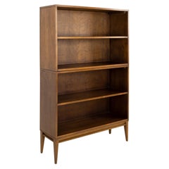 Paul McCobb for Planner Group Mid Century Maple 2 Piece Bookcase