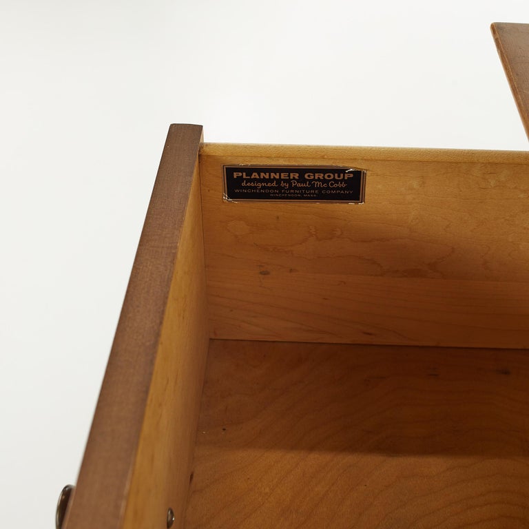 Paul McCobb for Planner Group Mid Century Maple Desk at 1stDibs