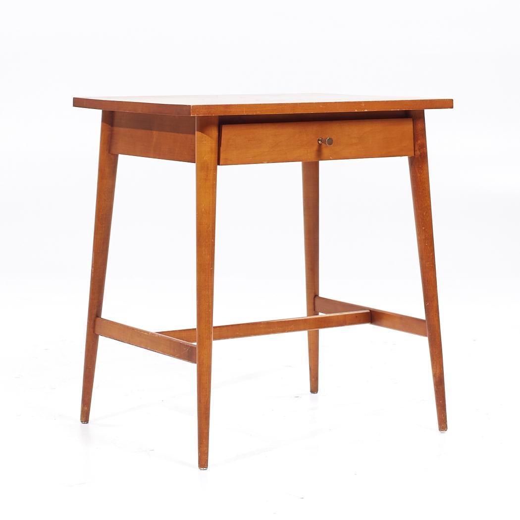 American Paul McCobb for Planner Group Mid Century Maple Nightstands - Pair For Sale