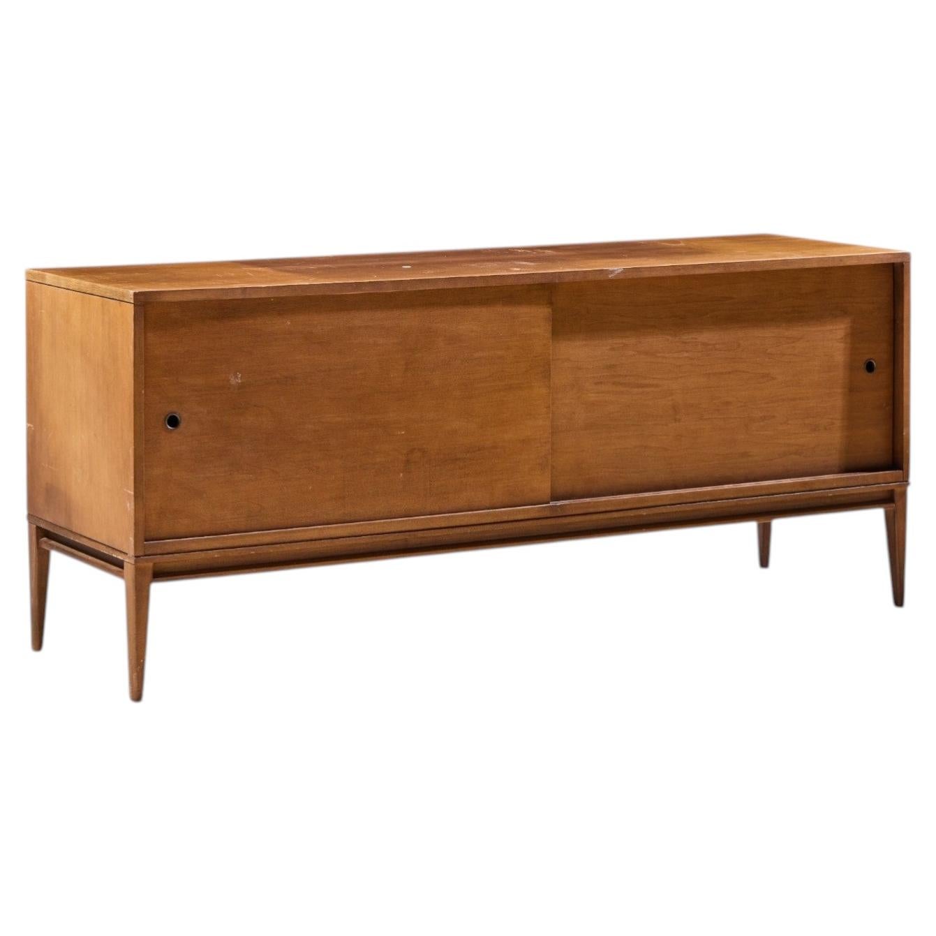 Aparador con puertas correderas de arce «Mid Century» de Paul McCobb para Planner Group