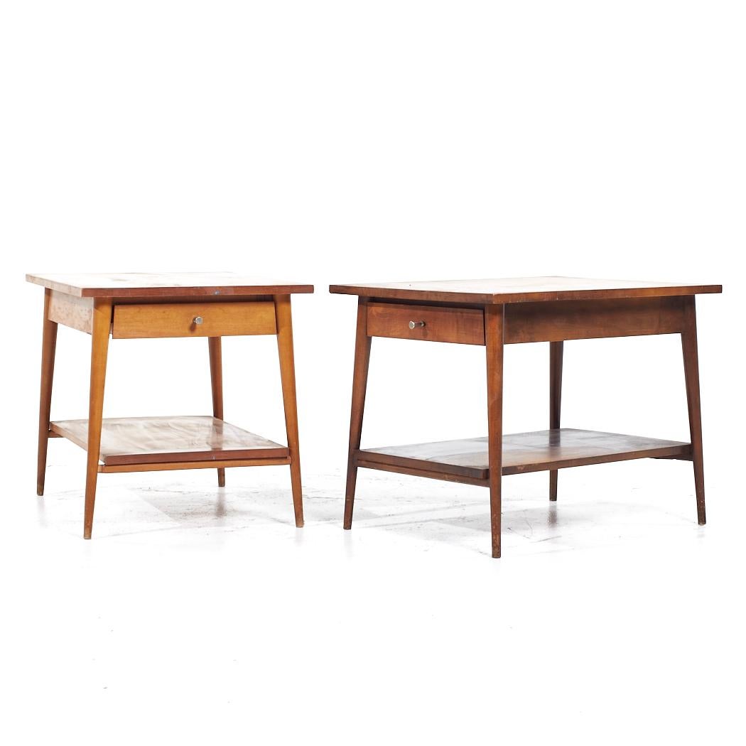 Mid-Century Modern Paul McCobb for Planner Group Mid Century Side Table - Pair For Sale