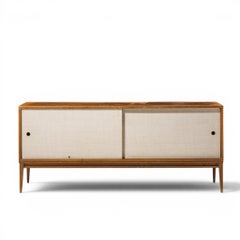 Paul McCobb for Planner Group Mid Century Sliding Door Credenza