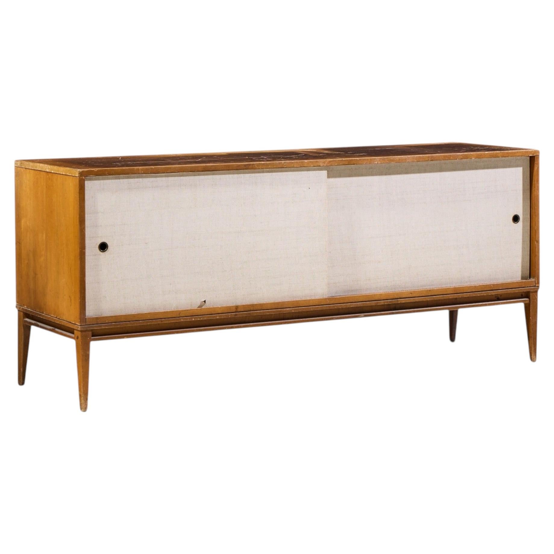 Paul McCobb for Planner Group Mid Century Sliding Door Credenza