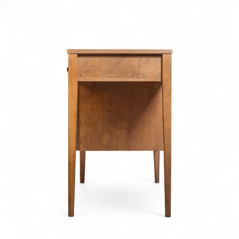 tobacco desk Nara matte finish walnut Galimberti Nino Designed with modern functionality in mind Paul McCobb for Planner Group